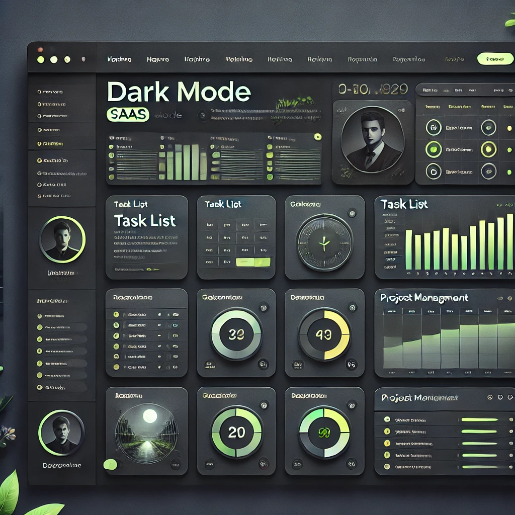 Dark Mode SaaS Websites